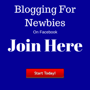 Blogging For Newbies Fb Group Banner