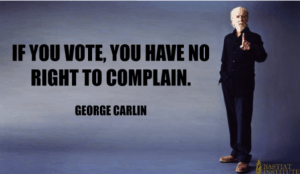 George Carlin Voting Quotes
