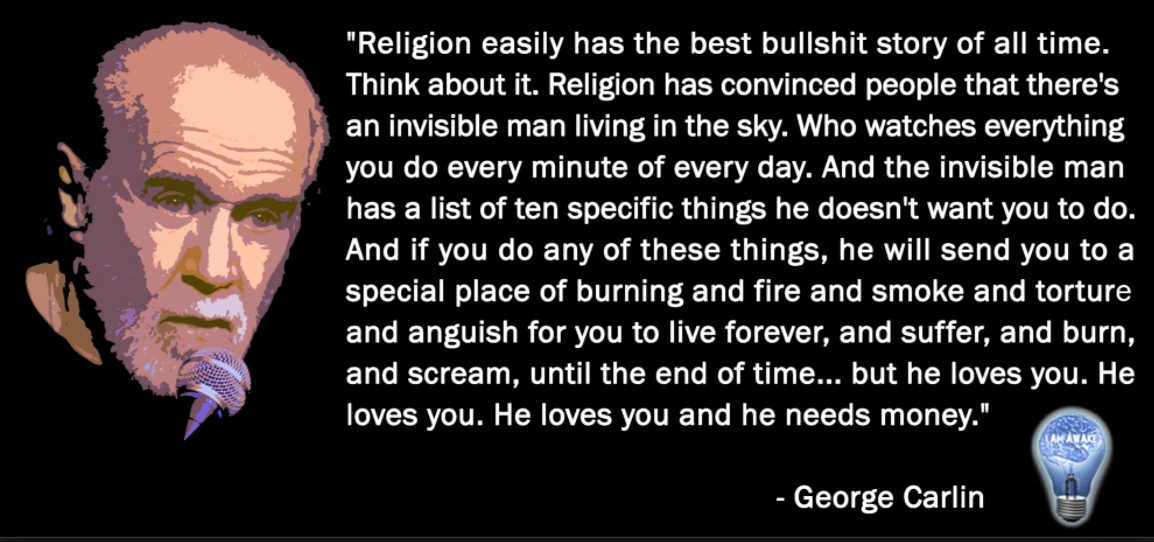 George Carlin Religious Quotes