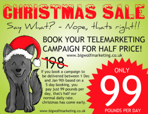 Christmas Special Big Wolf Marketing