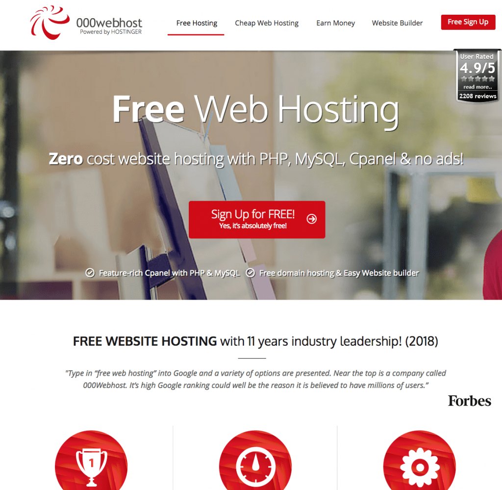 000 Free Webhosting Review Images, Photos, Reviews