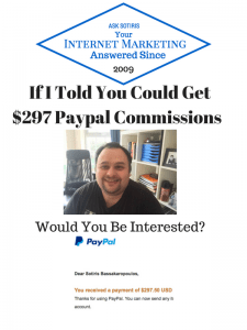 $297 Paypal Commissions