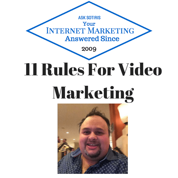 11 Rules For Video Marketing