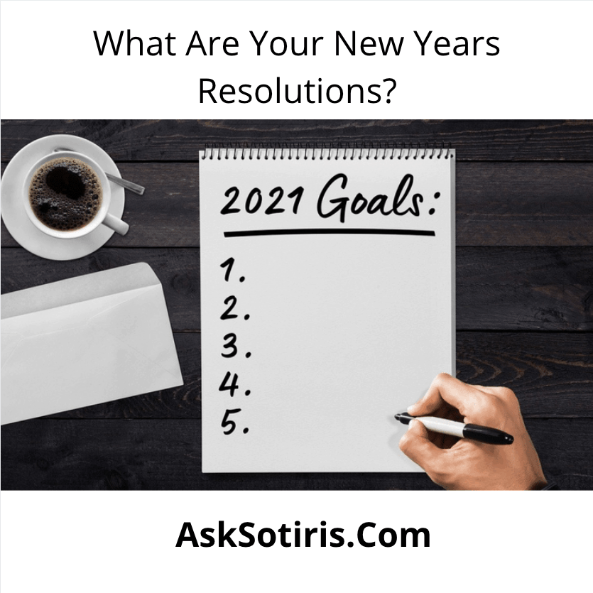 What are your New Year Resolutions